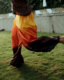 Arka Sunset Silk Set