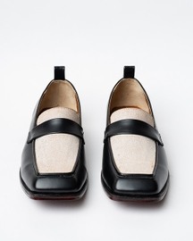 Evening Loafer With Asquare Toe