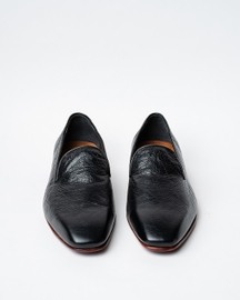 Evening Slip-ons With an Almond Toe,easy to Slide in Shoes
