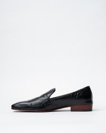 Evening Slip-ons With an Almond Toe,easy to Slide in Shoes