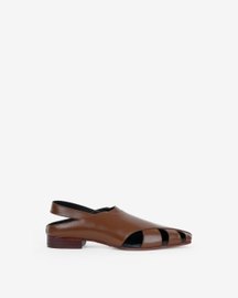 Classic Brown Cut Sandal