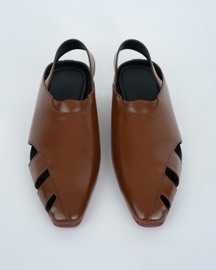 Classic Brown Cut Sandal