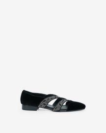 Evening Black With Cut  Metallic Stripe Hand Embriodery Tuxedo