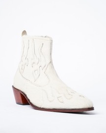 Hair-on Flame Boots