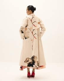 Clay Echo Trench Coat