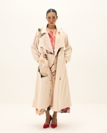Clay Echo Trench Coat