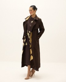 Sepia Trench Coat
