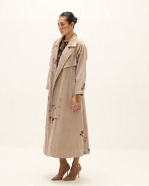 Taupe Trench Coat