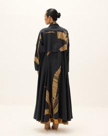 Midnight Leaf Coat