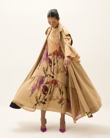 Chestnut Trench Coat