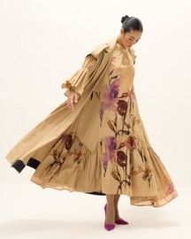 Chestnut Trench Coat