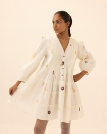 White Salt Dress