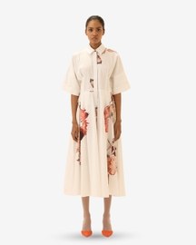 Caucasian Shirt Dress