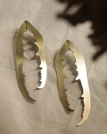 Mandible Oversized Studs