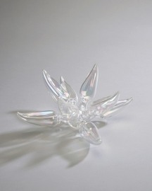 Lotus Figurine Set - Clear Iradescent