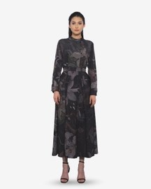 Wrap Dress in Silva Print