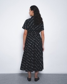 Sol Parka Dress in Spina Print