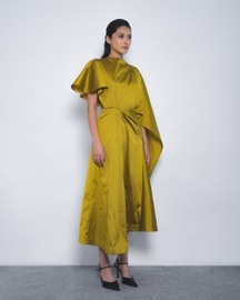 Velo Draped Dress