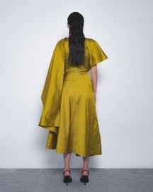 Velo Draped Dress