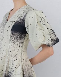 Splatter Thalia Dress