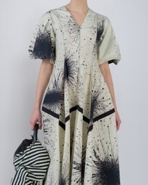 Splatter Thalia Dress