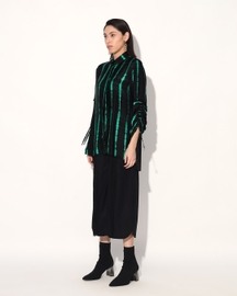 Ivy Shibori Stripe Shirt
