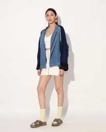 Zerah Denim Bralette