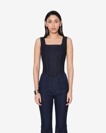 Nylah Denim Corset
