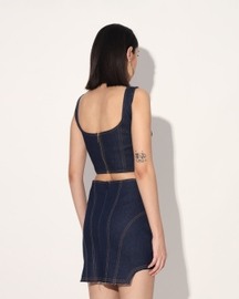 Zerah Denim Bralette