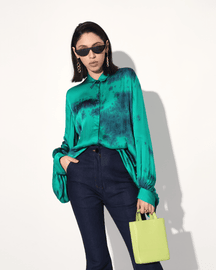 Orelia Balloon Sleeve Shirt