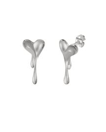 Melting Heart Solid Earring