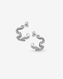 Swirl Solid Hoops