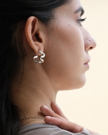 Swirl Solid Hoops