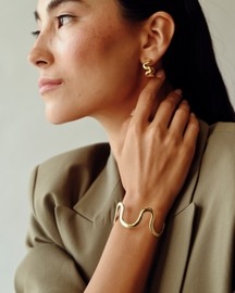 Swirl Solid Hoops