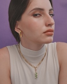 Solid Pebble Drop Earrings