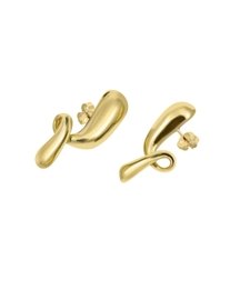 Solid Pebble Drop Earrings