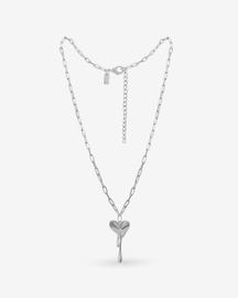 Xl Melting Heart With Paperclip Chain