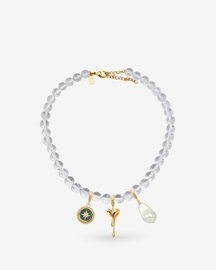 Bubble Autmn Charm Necklace