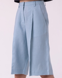 March Linen Pleated Shorts