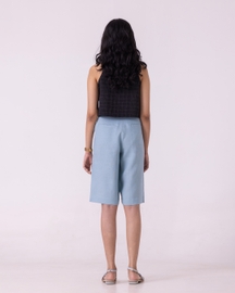 March Linen Pleated Shorts