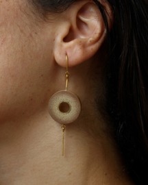 Muskaan Gold Dangle Disc