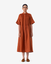 Minerva Linen Shirt Dress