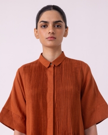 Minerva Linen Shirt Dress