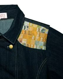 Modern Chaupar Denim Jacket