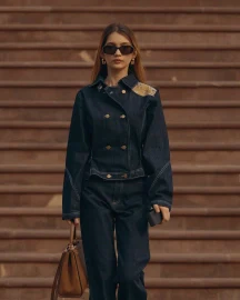 Modern Chaupar Denim Jacket