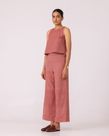 Moira Handwoven Denim Pants