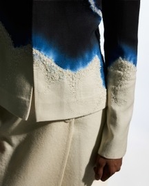 Crystalled Tie Dye Bandhgala