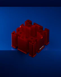Extrusion Ashtray - Red
