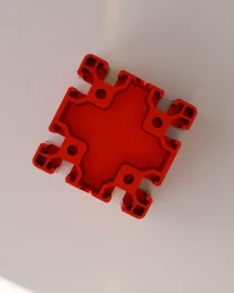 Extrusion Ashtray - Red