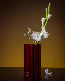 Extrusion Vase - Red